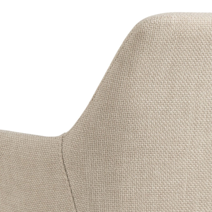 Matstol med armstöd TANYA 1 delar beige