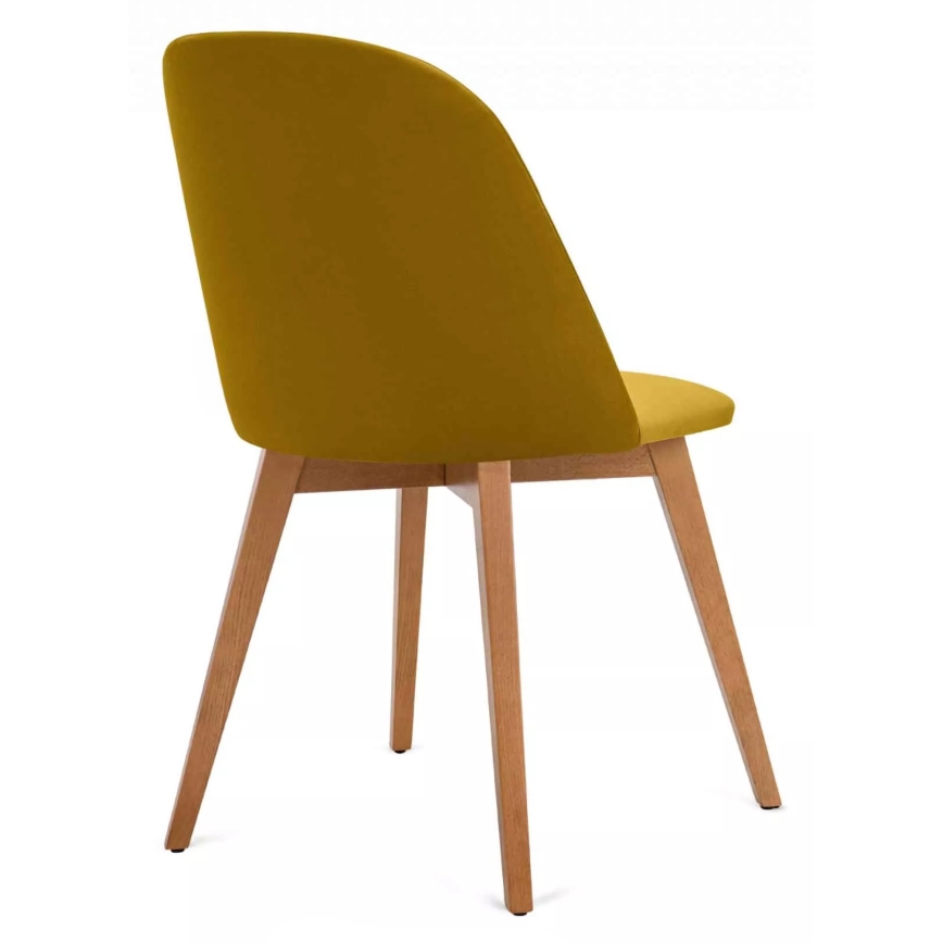 Matstol RIFO 86x48 cm gul/bok