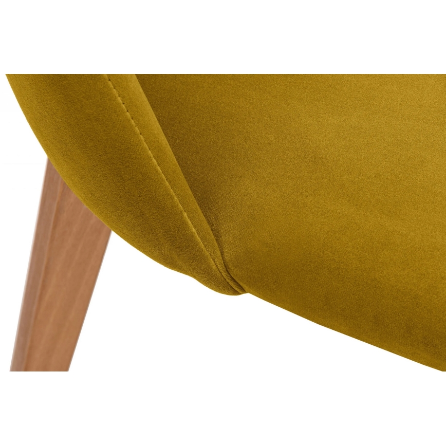 Matstol RIFO 86x48 cm gul/bok