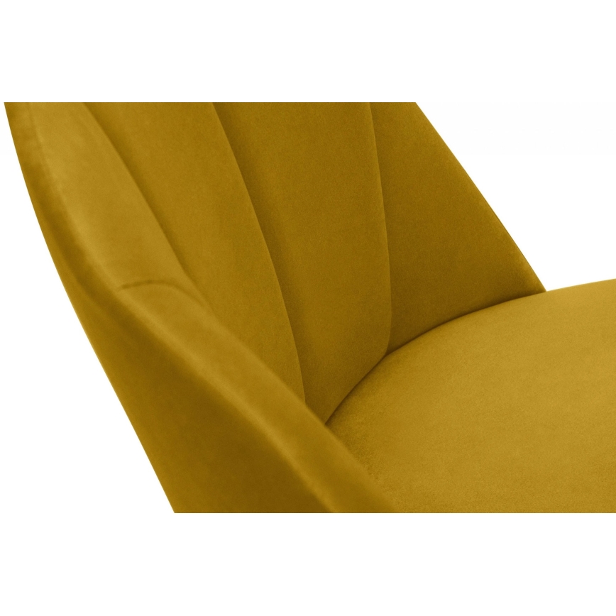 Matstol RIFO 86x48 cm gul/bok