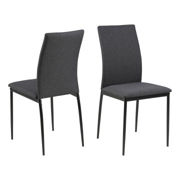 Matstol Sorin 1 delar grå