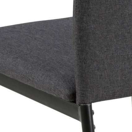Matstol Sorin 1 delar grå
