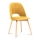 Matstol TINO 86x48 cm gul/ljus ek