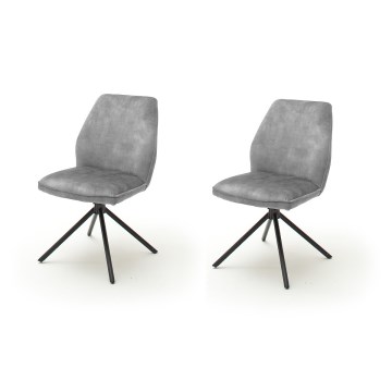 Matstolar NEXORO 2-pack grå