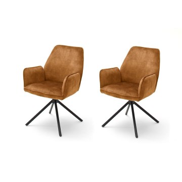 Matstolar NEXORO, 2 st, orange