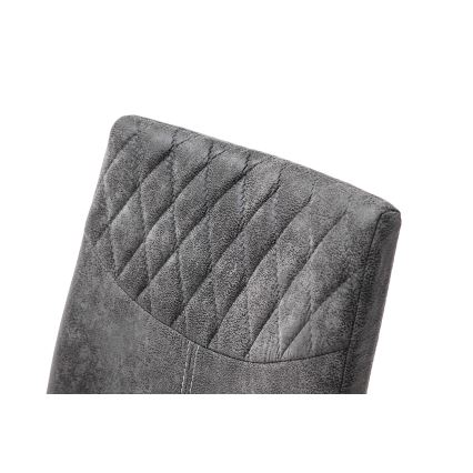 Matstolar VIVIEN 4-pack, antracit