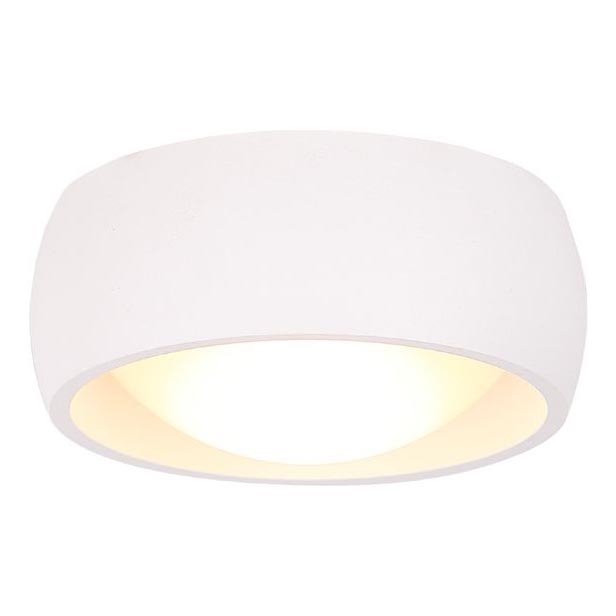 MAXLIGHT C0135 - LED taklampa för badrum KODAK LED/8W/230V diameter 10,8 cm IP44 vit