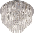 MAXLIGHT C0136 - Taklampa MONACO 9xG9/40W/230V diameter 42 cm skinande krom