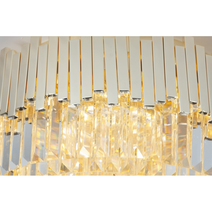 MAXLIGHT C0164 - Taklampa TREND 15xE14/40W/230V diameter 60 cm guld