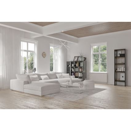 MAXLIGHT P0270 - LED ljuskrona med textilsladd SPINDEL LED/33W/230V vit