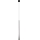MAXLIGHT P0373 - LED ljuskrona med textilsladd KAFFE LED/7W/230V diameter 3 cm svart