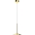 MAXLIGHT P0460 - LED ljuskrona med textilsladd HANA LED/6W/230V diameter 17,5 cm guld