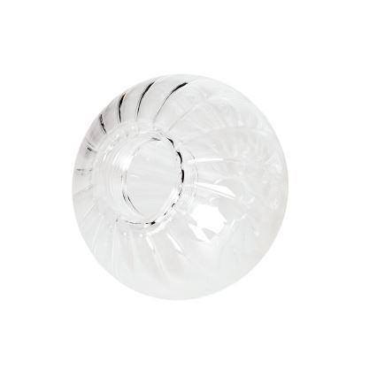 MAXLIGHT P0527 - LED ljuskrona med textilsladd PALLONCINI 2xLED/3W/230V diameter 12 cm genomskinlig