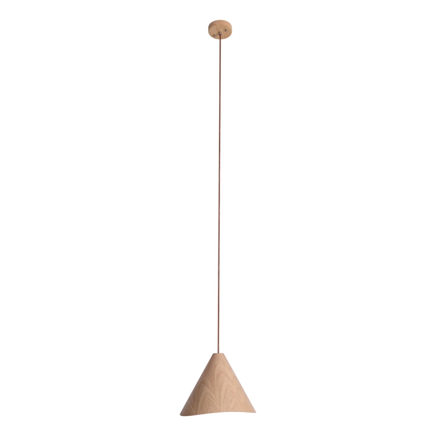 MAXLIGHT P0547 - Ljuskrona med textilsladd SAKURA 1xE27/60W/230V diameter 33,5 cm ek