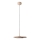 MAXLIGHT P0561 - LED ljuskrona med textilsladd DEUX LED/5W/230V beige/grå