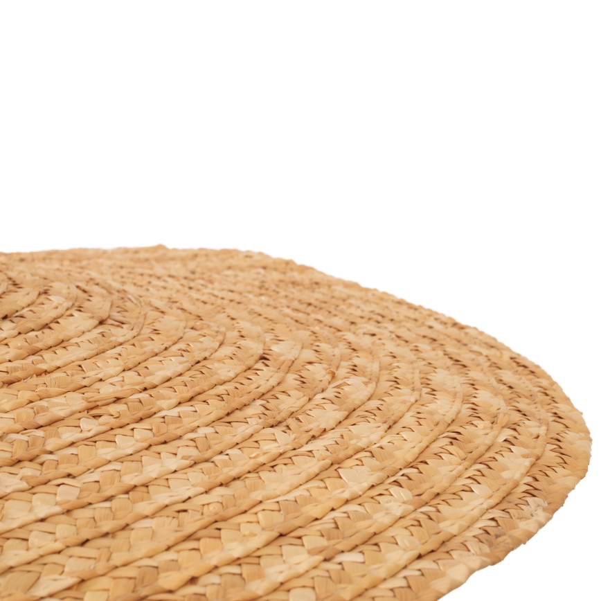 MAXLIGHT P0581 - Ljuskrona med textilsladd NAP 1xE27/15W/230V diameter 60 cm beige