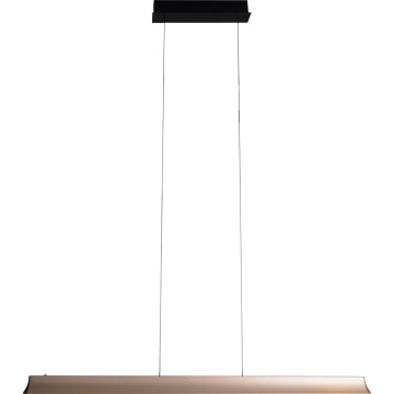 MAXLIGHT P0594 - LED ljusreglerad ljuskrona på textilsladd JO-JO LED/38W/230V 2700/4500/5500K mässing