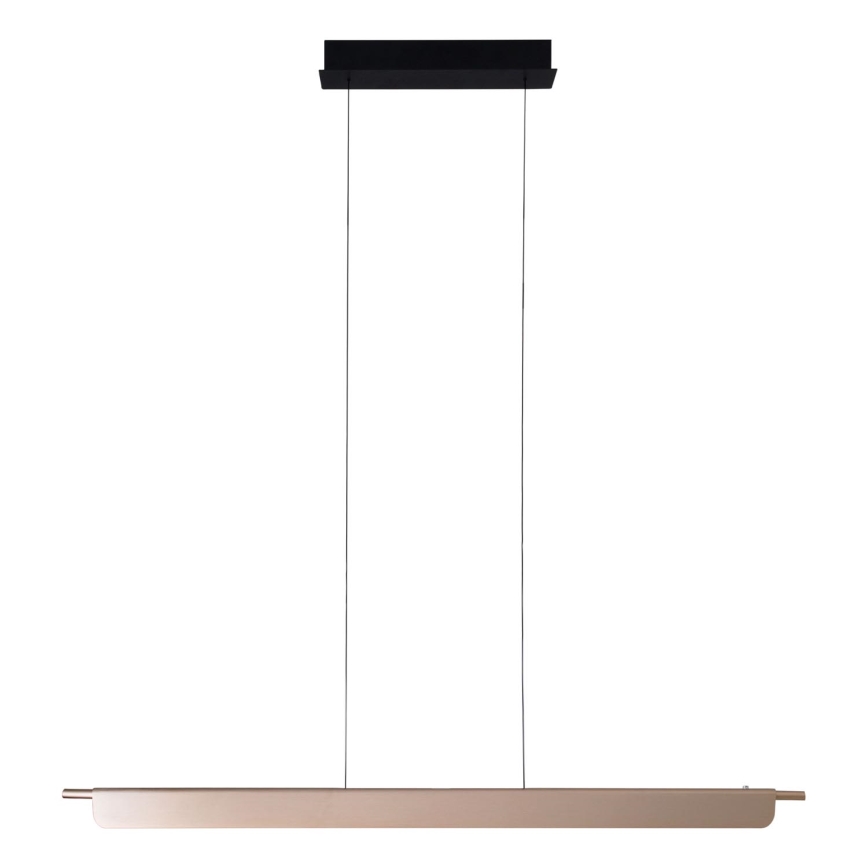 MAXLIGHT P0596 - LED ljusreglerad ljuskrona på textilsladd JO-JO LED/40W/230V 2700/4500/5500K mässing