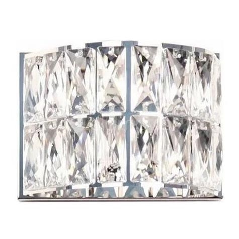 MAXLIGHT W0204 - Vägglampa DIAMANTE 1xG9/42W/230V skinande krom