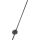 MAXLIGHT W0267 - LED vägglampa för utomhusbruk SPINDEL LED/8,4W/230V IP44 svart