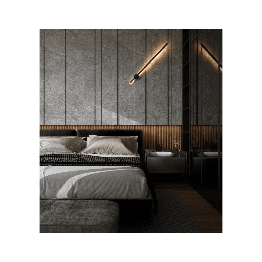 MAXLIGHT W0267 - LED vägglampa för utomhusbruk SPINDEL LED/8,4W/230V IP44 svart