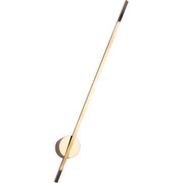 MAXLIGHT W0297 - LED vägglampa för utomhusbruk SPINDEL LED/8,4W/230V IP44 guld