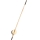 MAXLIGHT W0297 - LED vägglampa för utomhusbruk SPINDEL LED/8,4W/230V IP44 guld