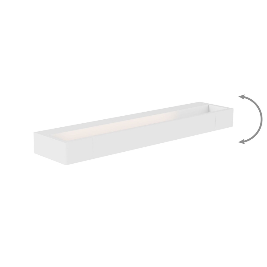 MAXLIGHT W0306 - LED Vägglampa för badrum FLINK LED/12W/230V 45 cm IP44 vit