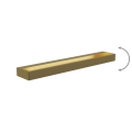 MAXLIGHT W0319 - LED Vägglampa för badrum FLINK LED/18W/230V 60 cm IP44 guld