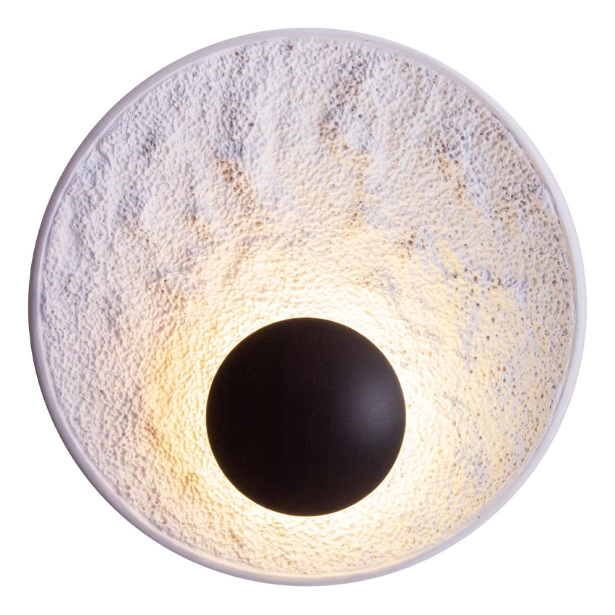 MAXLIGHT W0325 - LED väggbelysning OYAKA LED/5W/230V diameter 29 cm vit/svart