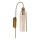 MAXLIGHT W0332 - Vägglampa CAMPANILA 1xE27/40W/230V mässing/beige