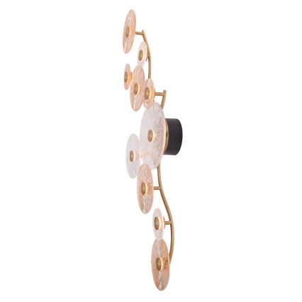 MAXLIGHT W0354 - LED väggbelysning ALLURE 10xLED/4,3W/230V guld