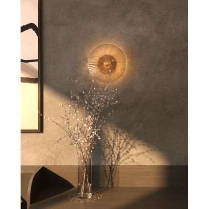 MAXLIGHT W0355 - LED väggbelysning ALLURE LED/5W/230V diameter 28 cm guld