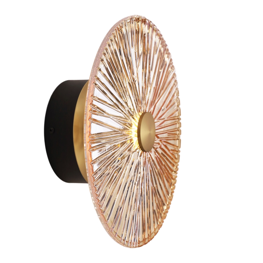 MAXLIGHT W0355 - LED väggbelysning ALLURE LED/5W/230V diameter 28 cm guld
