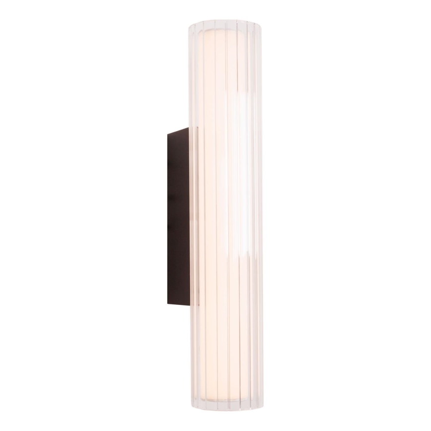 MAXLIGHT W0363 - LED Vägglampa för badrum FAYETTE LED/6W/230V 31 cm IP44 svart