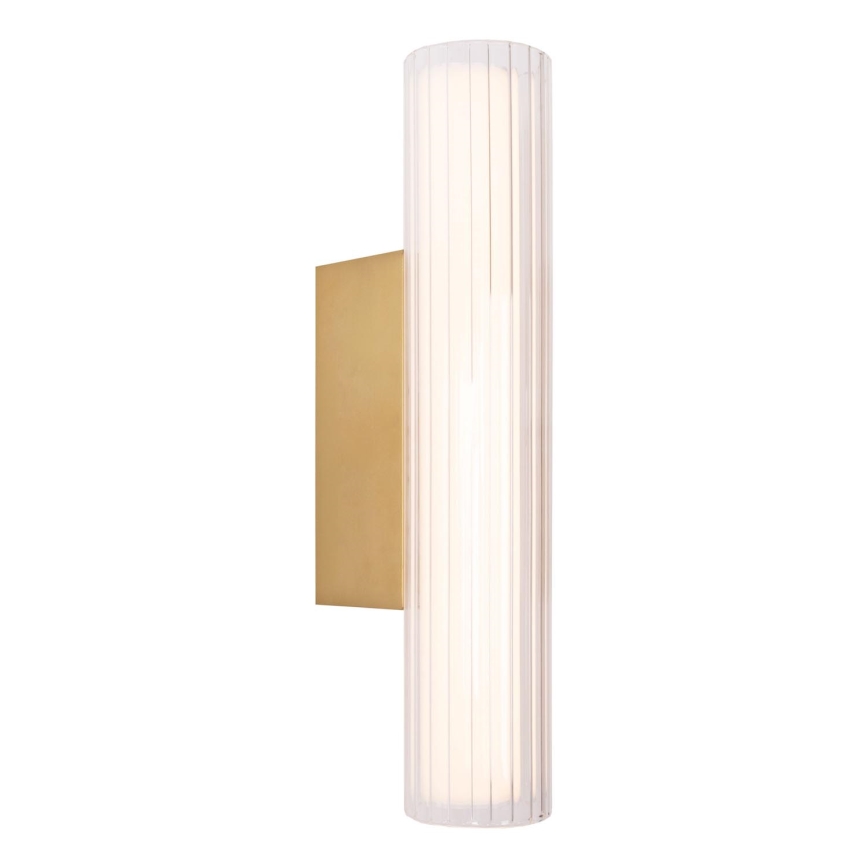 MAXLIGHT W0364 - LED Vägglampa för badrum FAYETTE LED/6W/230V 31 cm IP44 guld