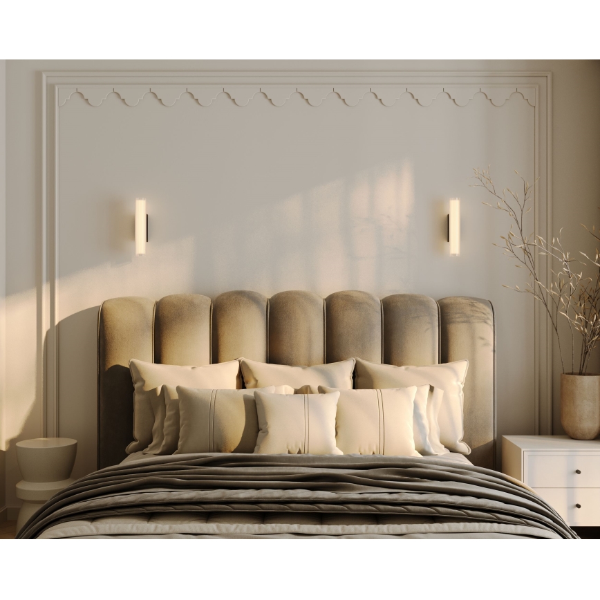 MAXLIGHT W0364 - LED Vägglampa för badrum FAYETTE LED/6W/230V 31 cm IP44 guld