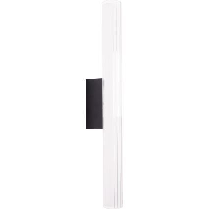 MAXLIGHT W0365 - LED Vägglampa för badrum FAYETTE LED/12W/230V 61 cm IP44 svart