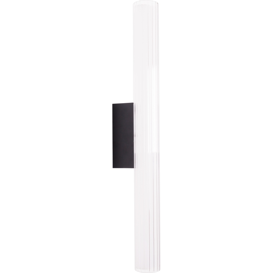 MAXLIGHT W0365 - LED Vägglampa för badrum FAYETTE LED/12W/230V 61 cm IP44 svart