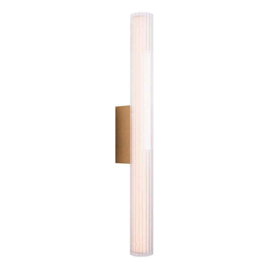 MAXLIGHT W0366 - LED Vägglampa för badrum FAYETTE LED/12W/230V 61 cm IP44 guld