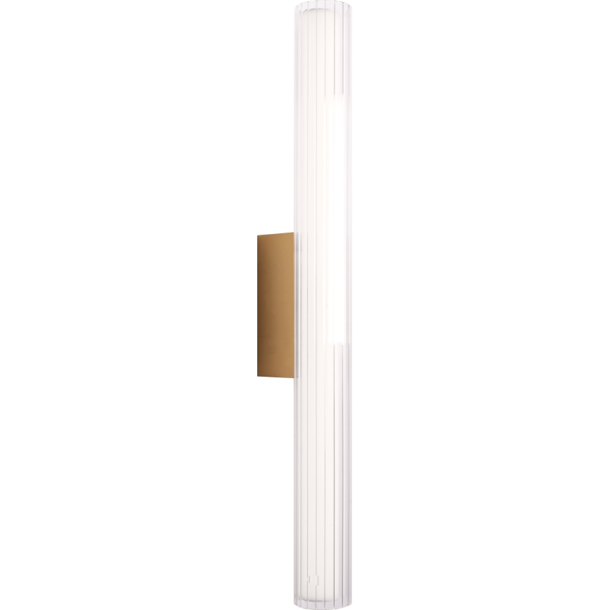 MAXLIGHT W0366 - LED Vägglampa för badrum FAYETTE LED/12W/230V 61 cm IP44 guld