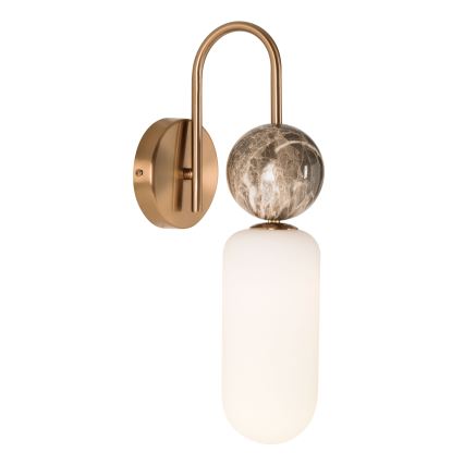 MAXLIGHT W0380 - Vägglampa ROMA 1xG9/12W/230V guld