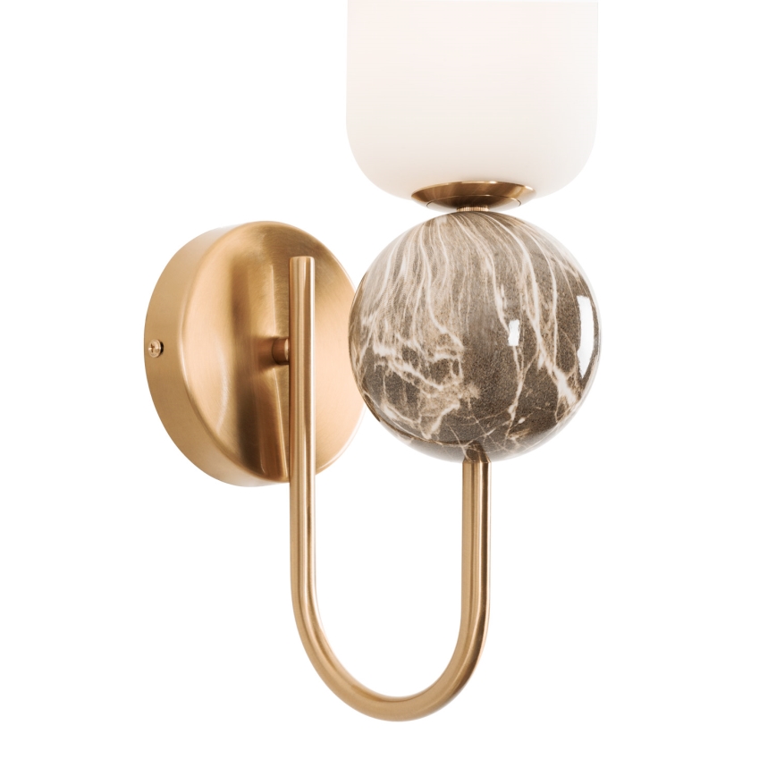 MAXLIGHT W0380 - Vägglampa ROMA 1xG9/12W/230V guld