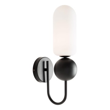 MAXLIGHT W0381 - Vägglampa ROMA 1xG9/12W/230V svart