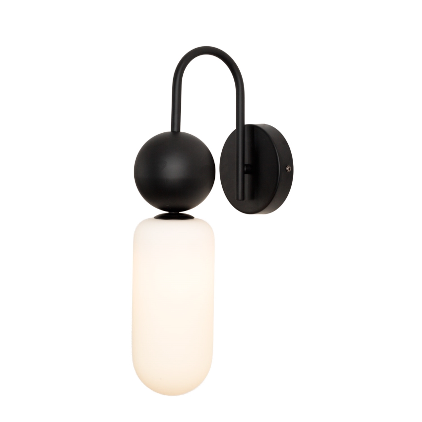 MAXLIGHT W0381 - Vägglampa ROMA 1xG9/12W/230V svart