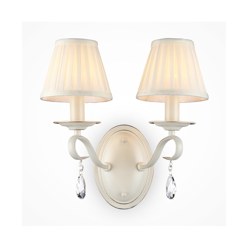 Maytoni ARM172-02-G - Vägglampa BRIONIA 2xE14/40W/230V