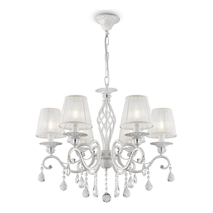 Maytoni ARM247-06-G - Ljuskrona på kedja GRACE 6xE14/40W/230V