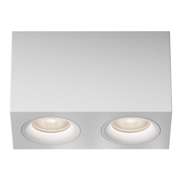 Maytoni C013CL-02W - Spotlight SLIM 2xGU10/50W/230V vit