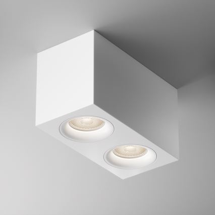 Maytoni C013CL-02W - Spotlight SLIM 2xGU10/50W/230V vit