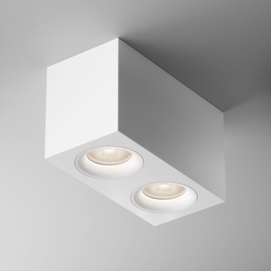 Maytoni C013CL-02W - Spotlight SLIM 2xGU10/50W/230V vit
